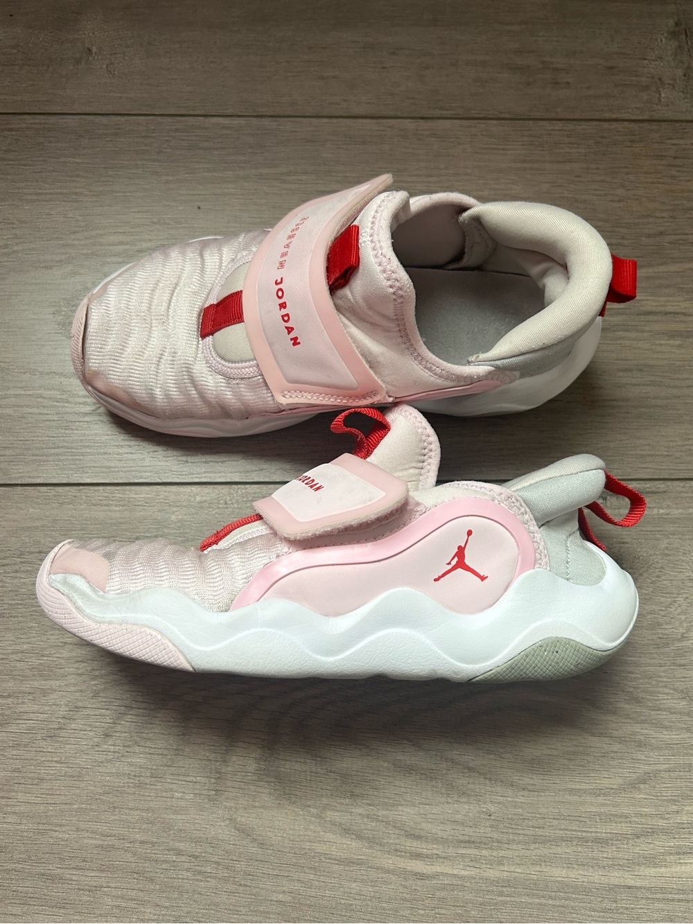 Nike Jordan 23/7.2 EasyOn sneakers in Pink Foam  - youth kids Sz: 2